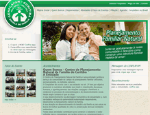 Tablet Screenshot of cenplafamcuritiba.org.br
